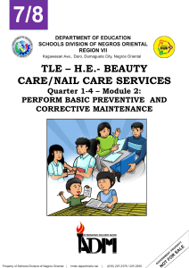 HE NailCare Module.2 Gr7-8