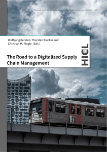 The Road to a Digitalized Supply Chain Management - Kersten Blecker Ringle