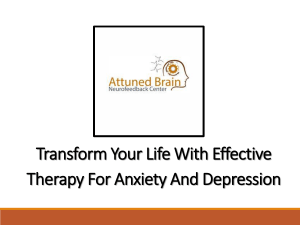 Effective Therapy For Anxiety And Depression To Restore Your Well-Being