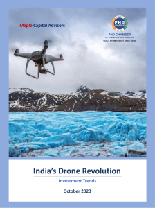 India's Drone Industry Report- Maple