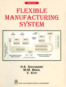 Flexible Mnfg System-HK Shivanand