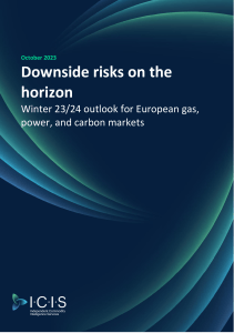 ICIS Europe Winter Outlook gas power and carbon markets 1697082626