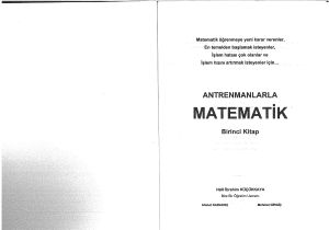 Antremanlarla Matematik - 1 kitap