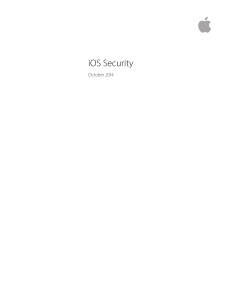 iOS Security Guide Oct 2014