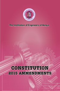IEK CONSTITUTION 2015 Amendments