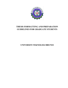 utb thesis guidelines