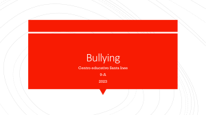 bullying 0resentacion ...