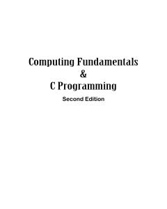 computing-fundamentals-and-c-programming-by-balaguruswamy