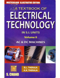 A textbook of electrical technology vol