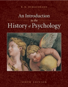 An Introduction to the History of Psychology, Hergenhah