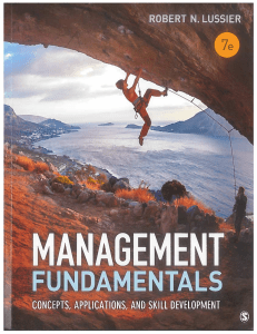 Management Fundamentals. Robert N. Lussier. 7ma Edicion. Capitulo 1 - 3