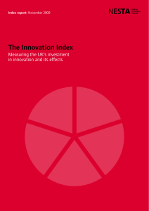 UK Innovation Index Report 2009