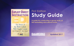 EDI 1st Edition Study Guide