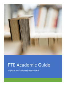 PTE Study Guide- Preparation Tips- Usman Zafar