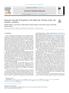 Pelach et al 2020 Stage-gate and Agile