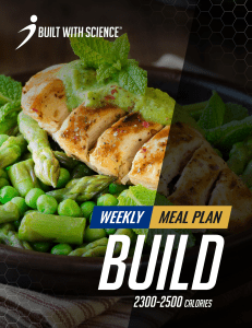 BWS Meal Plan - Males Build V3 2300-2500