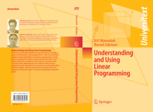 Matousek, Gartner - Understanding and Using Linear Programming (2006)