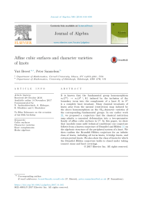 Affine-cubic-surfaces-and-character-varieties-of-knot 2018 Journal-of-Algebr