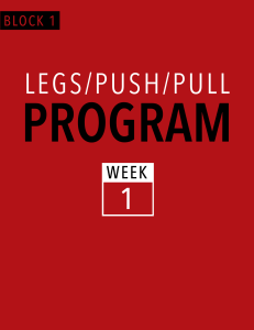 Push pull legs og