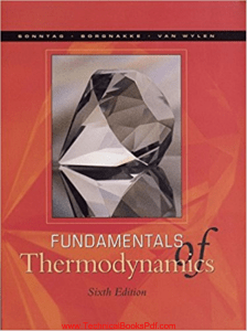Fundamentals Of Thermodynamics 6th Edition By Richard E Sonntag