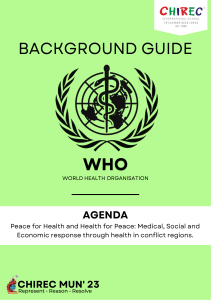 WHO - BACKGROUND GUIDE
