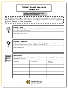 PBL Project Template