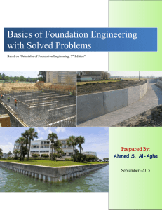 Basics of Foundation Engineering