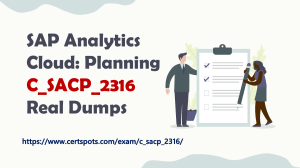 SAP Analytics Cloud Planning C SACP 2316 Real Dumps