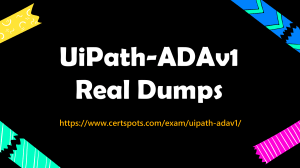 UiPath-ADAv1 UiPath Automation Developer Associate (ADAv1) Exam Dumps