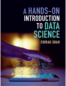 A hands on introduction to data science