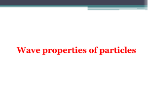 matter waves
