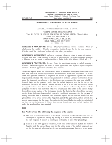 DEVELOPMENT & COMMERCIAL BANK BERHAD -v.- ASPATRA CORPORATION SDN BHD & ANOR [1996] 1 CLJ 141