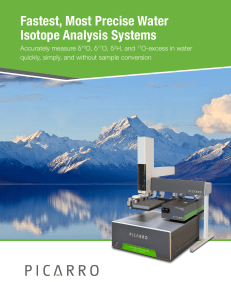 Isotopic Water Brochure 230921
