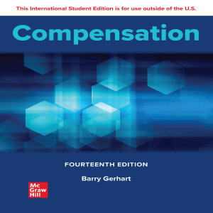Compensation 14TH Edition (International Edition) Textbook only-McGraw Hill Education (2022)