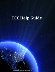 TCC3 User Guide