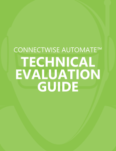 ConnectWise Automate Evaluation-Guide-v12