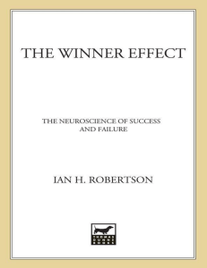 The Winner Effect  The Neuroscience of Success and Failure ( PDFDrive )