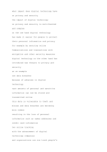 [English (auto-generated)] Privacy and Security  Impact of Digital Technology [DownSub.com]