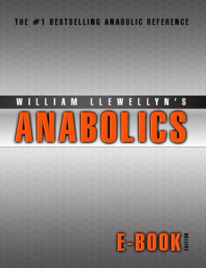 ANABOLICS 10ed byLlewellyn