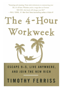 four hours work week