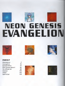 Neon Genesis Evangelion Artbook Newtype