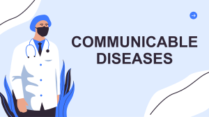 Health L1 Communicable Diseases