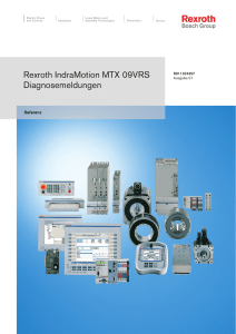 MTX-Diagnosemeldungen DE R911324357 01