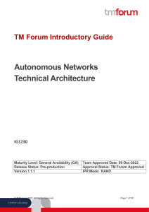 IG1230 Autonomous Networks Technical Architecture v1.1.1