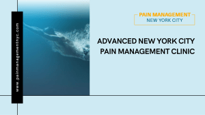 Pain Management NYC 