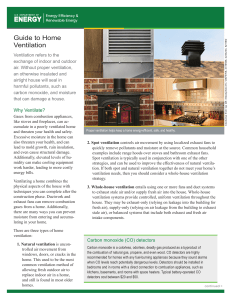 Home Ventilation Guide: Energy Efficiency & Safety