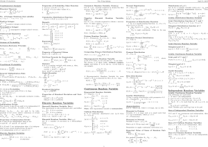 ST2131 Cheatsheet