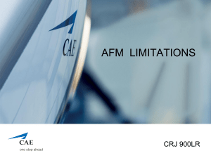 CRJ 900LR Limitations Review  REV1.0  30APR2014