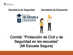 Presentación-Capacitación Comité PROTECCIÓN CIVIL