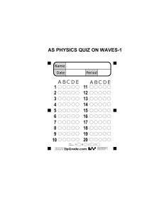 AS Quiz on Waves-1